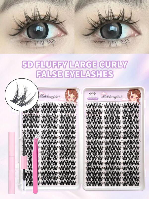 Eyelash Extensions Kit, Jumbo Pack, Professional Quality Lash Extensions For DIY Personal Use At Home, Easy Application