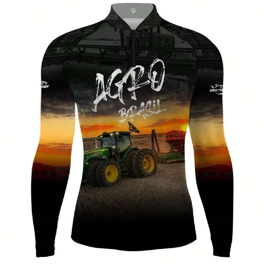 Agro Long Sleeve UV50+ Shirt - GREY - Xám - Xem 1