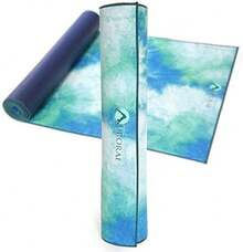 AURORAE Synergy 2in1 Hot Yoga Mat With Integrated Non Slip Microfiber Towel.No Slipping No Bunching/Odor Patent Protected, Machine Washable - 1 - View 8