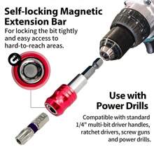 32pcs Compact Screwdriver Bit Set, Includes Hex, Flat, Pentalobe, And Star Bits - Durable Stainless Steel, Color Coded For Easy Identification, With Electric Screwdriver Adapter, Short Bits, And Storage Case