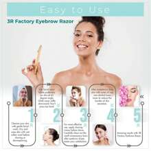 3/30/40/70pcs Stainless Steel Eyebrow Razors, Women Facial & Body Hair Removal Tools, Exfoliating Tools, Suitable For Travel And Home Use