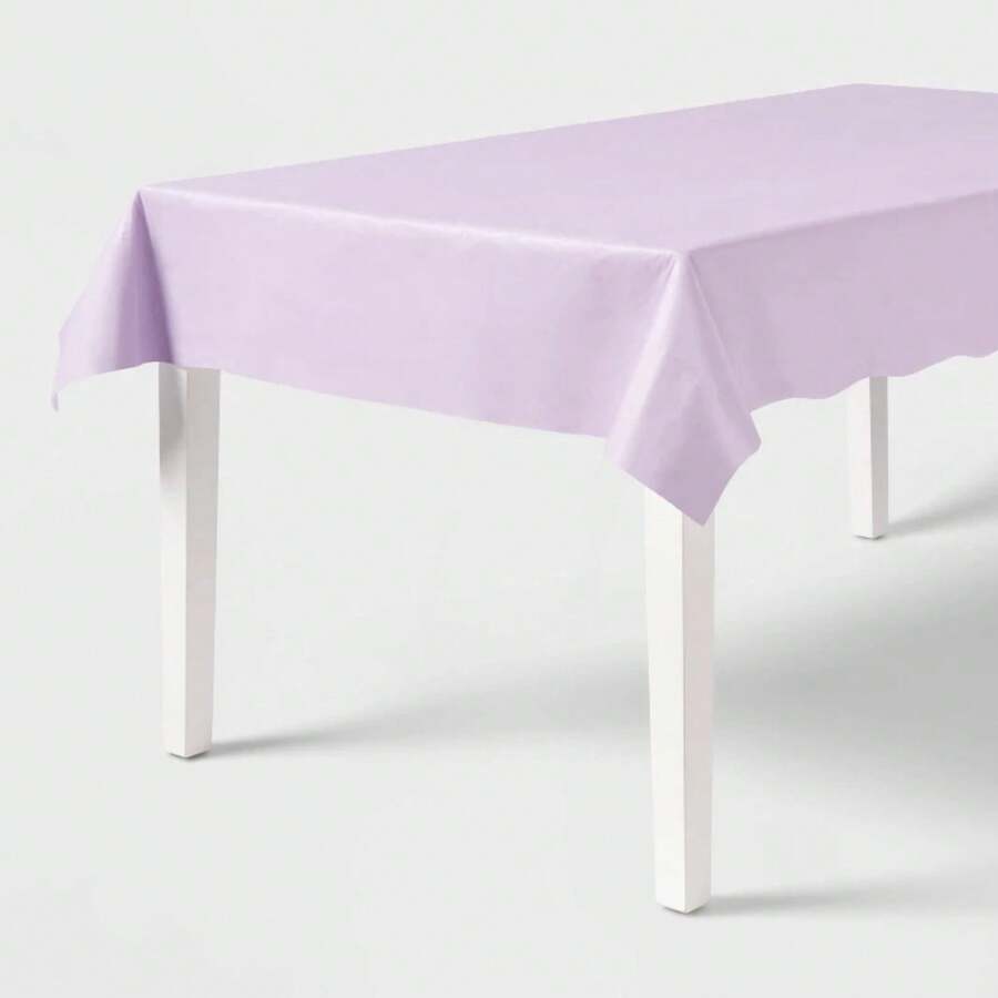 Rectangular Disposable Table Cover Light Purple - Spritz ™ - 1 - View 1