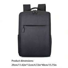 Playstation 5 Storage Bag, Game Controller Accessory Backpack For For PS-5, Shockproof Dustproof Waterproof Travel Bag With Adjustable Shoulder Strap, Black