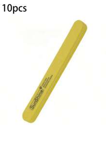 5/10pcs Rectangular Nail File Set, 0.47in Thick Nail Files, Gel Nail Sponge Washable Double Sided 100/180 Grit Nail Buffer