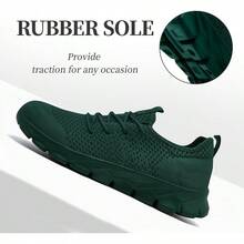 Lightweight Breathable Women's Tennis Shoes For Gym Workout - 深綠色 - 查看 2