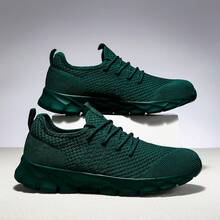 Lightweight Breathable Women's Tennis Shoes For Gym Workout - 深綠色 - 查看 11