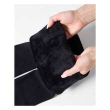 Children's Lined Thermal Tights Keep Warm, Ages 2 To 10, Girls And Boys - 淺藍色 - 查看 7