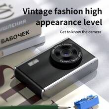 1 Pc 1080P 2.4-Inch Screen Portable Camera, With Front Camera,Small Camera, With 8x Zoom And Anti-Shake, Built-In LED Fill Light, Recording Function,Suitable For Boys And Girls.