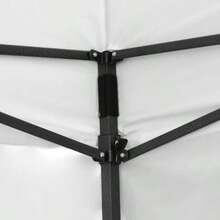 Carpa toldo plegable con paredes tamaño 3x45 metros lona impermeable resistente para exteriores protección contra sol y lluvia fácil instalación desmontable portátil ideal eventos jardín terraza camping fiestas reuniones uso comercial multifuncional durable accesorios toldos - Blanco - Ver 9