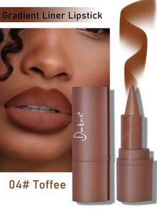 Beckisue 6-Color One-Stroke Gradient Blend Lip Liner Pen Matte Matte Mixed Lip Makeup Dark Lip Liner Lipstick Waterproof Lip Makeup Makeup Set - Nhiều màu - Xem 8