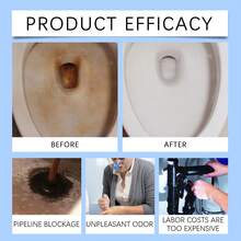 Toilet Cleaning Effervescent Tablets, Daily Household Bathroom Descaler, Deodorizer & Cleaning Tablet - Multicolor - View 3