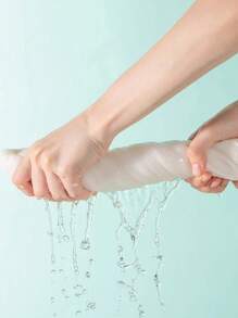 便携式一次性浴巾，更大更厚，独立包装，柔软亲肤，舒适，吸水性强，适合商务旅行、居家、健身房、办公室、度假和露营，毛巾，浴巾，身体清洁毛巾 - 白色 - 查看 9