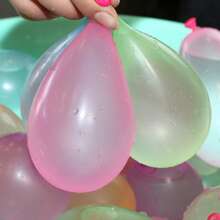 37 stuks/111 stuks waterballonbombal voor zomerwaterspelletjes en waterfeestjes, latex waterballen in gemengde kleuren, automatische afsluiting, snelle watervulling, een gratis wateraansluiting, zeer geschikt voor feestjes, spelletjes en decoraties (willekeurige kleur)