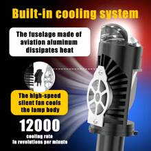 S&D 20000LM H4 LED Headlight Canbus H4 LED Blubs Auto Headlight Double Light For Car High /Low Beam Lens Head Lamps
