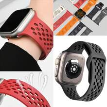 Cinturino in silicone compatibile con da 42mm, 46mm, 45mm, 44mm, 49mm, braccialetto compatibile con cinturino Serie 10, 9, 8, 7, 6, 5, 3, SE, Ultra