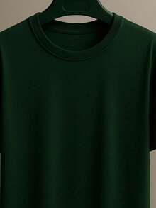 Men's Rodeo Country T-Shirt 100% Cotton Agro Made In Roça Printed Shirt Farm - 軍綠色 - 查看 3