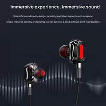 Lenovo Tai nghe Bluetooth không dây HE05pro, thời lượng pin cực dài, tính di động từ tính, móc tai thích ứng, tương thích với nhiều thiết bị, thân thiện với da và mềm mại khi đeo, chất lượng âm thanh độ nét cao, sự lựa chọn toàn diện cho thể thao và đi làm - màu đen - Xem 4