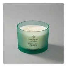 Candle Mind And Body Frosted Glass Lidded Jar Candle