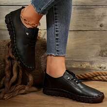 Sneakers For Women Cushioned Oxford Summer Spring Breathable - 黑色 - 查看 3