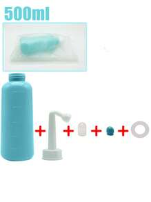 1 Peça Limpeza Portátil, Limpador Manual de 350ml/500ml para Higiene Feminina