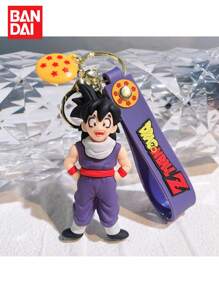 bandai Llavero de anime Bandai con figura de acción de Son Wukong Beijita con flauta corta, de 8 cm de PVC, como colgante de bolso para hombre y mujer, un exquisito regalo para amigos, perfecto para el Día de San Valentín, Halloween, Navidad y Año Nuevo