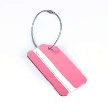 Aluminum Luggage Tags, Luggage Tag Holders For Travel Luggage Baggage Identifier Travel Essentials Travel Accessories Vacation Summer Holiday Back To School Women Mini Travel Products Bag For School School Accessories School Stuff - Multicolor - View 7