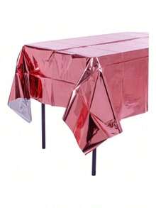 Party Tablecloth - Pink - View 1
