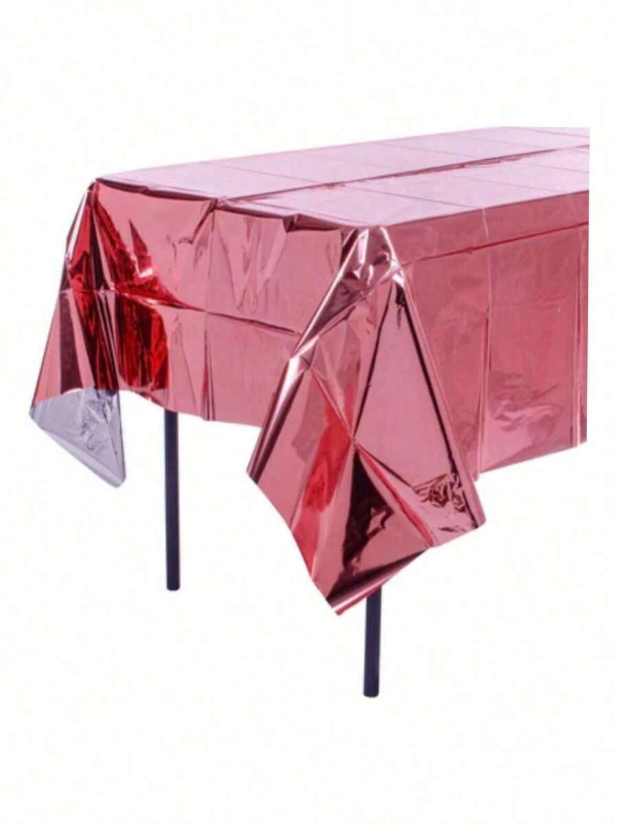 Party Tablecloth - Pink - View 1