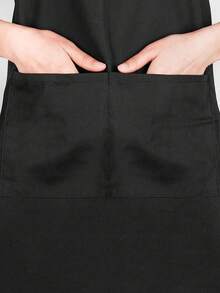 1pc Customized Cooking Apron With Personalized Text And Photo Printing, Ideal Gift For Anniversary, Chefs, Mothers, Fathers, Husbands, Wives, Girlfriends, Boyfriends, Weddings (Men/Women) - Multicolor - View 6