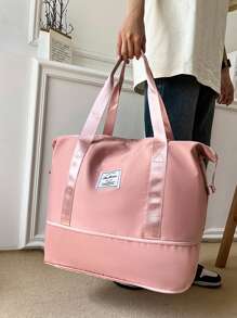 Multifunctional Handbag, Tote Bag For Women, Large Capacity Short Trip Carry-On Duffle Bag, Travel Luggage Storage Bag, Wet & Dry Separation Design, Lightweight, Suitable For Student & Business Men, Gym Crossbody Bag Bag For School School Accessories School Stuff