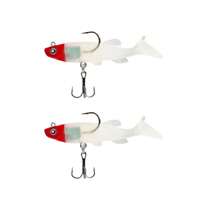 Soft Fishing Lures Shad Minnow Swimbaits, Pre-Rigged Jig Heads Paddle Tail Swim Baits For Bass, Trout, Walleye, Crappie, Sinking Jigs Bait For Saltwater Freshwater, Fishing Gifts For Men