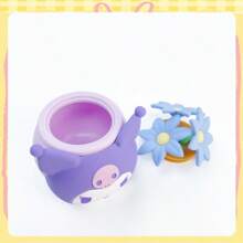 Serie minuscola di ornamenti da bonsai della famiglia Sanrio: decorazioni da scrivania curative per bonsai, bonsai a tema personaggi Sanrio, merchandising della cultura kawaii giapponese, articoli da regalo Sanrio, regali di compleanno