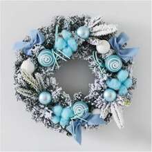 30cm Spring Wreath For Front Door Artificial Summer Wreaths Flower Garland For Front Door Outside Wall Window Decor Party Home Entrance Wreath Flowers Gifts Creative Artificial Garland Hanging Pendants Wedding Decoration Home Party Decor Farmhouse Holiday Decor