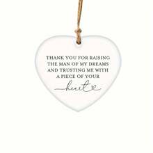 1/2 Stücke Geschenk der Braut für Mutter des Bräutigams, Schwiegermutter Hochzeitsgeschenk, Muttertagsgeschenk, Erinnerungsstück, Acryl Souvenirs