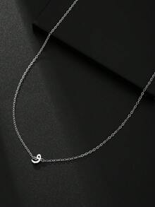 suteyi 14K 镀金阿拉伯字母项链，侧边字母项链，阿拉伯珠宝，生日礼物，送给他的礼物 - 彩色 - 查看 27