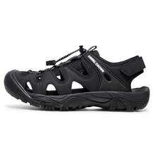 CAMEL CROWN Waterproof Hiking Sandals, Closed-Toe Water Sandals Suitable For Outdoor, Beach Wear In Summer - Black - View 8
