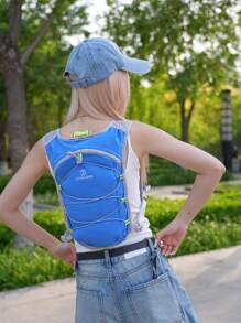 ceionkeust Unisex Lightweight Backpack, Large Capacity Outdoor Cycling Fitness Multifunctional Sports Hiking Backpack, Wearable Vest Style, Suitable For Travel, Commute, Students