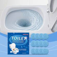 Toilet Cleaning Effervescent Tablets, Daily Household Bathroom Descaler, Deodorizer & Cleaning Tablet - Multicolor - View 10