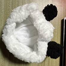 10-15厘米可爱 Forlabubu 毛绒玩偶服装、搞笑熊头套和章鱼烧毛绒玩偶服装 - 彩色 - 查看 14
