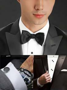 Set de 2/6/8 piezas de gemelos y botones de camisa para hombres, juego de gemelos y botones de camisa de esmoquin para hombres, gemelos y botones de camisa de latón para boda/banquete/ceremonia/negocios, el mejor regalo para padres/amigos/amantes