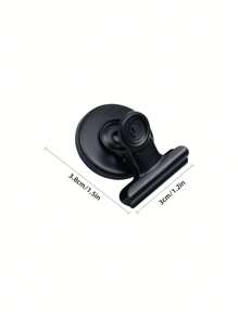 5/10pcs Round Refrigerator Magnets, Heavy Duty Fridge Magnets, Refrigerator Magnetic Clips, Refrigerator Magnets Magnetic Clips Strong Adhesion Detailed List Display Paper Fasteners