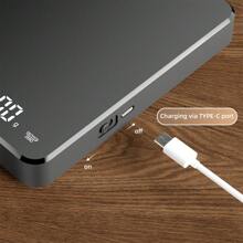 Balanza recargable de precisión 0.1 g para café de goteo, con cable de carga, tapete para café, balanza electrónica con temporizador, balanza digital en gramos para espresso, pelado con un toque, conversión de unidades, herramientas portátiles para café para dormitorio y tostado en casa
