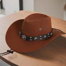 Women Funny Hat - 紅棕色 - 查看 5