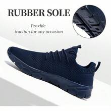 Lightweight Breathable Women's Tennis Shoes For Gym Workout - Blue - View 7
