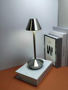 1 件创意现代简约金属宝塔形台灯，USB 充电，LED 触摸 3 色可调光，装饰照明，适用于卧室、客厅、餐厅、宿舍、露营、办公室等。 - 彩色 - 查看 9