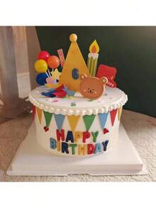 1Pack 3D Silicone Alphabet A-Z Embossed Fondant Chocolate Baking Molds,Silicone Fondant Molds, For Decorating Birthday Cake Candy Chocolate DIY Craft Projects - Multicolor - View 7