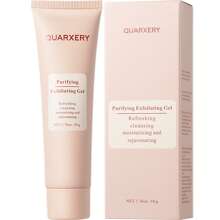 QUARXERY Gel Exfoliante Facial Purificante Profundo Nicotinamida - Hidratante, Equilibra Agua-Aceite, Reduce Poros y Limpia Impurezas - Suave para Piel Grasa, Seca y Mixta - Todo Tipo de Pieles
