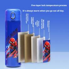 Disney Officially Licensed Cartoon Cute Purple Elsa Princess Stainless Steel Insulated Tumbler, Direct Sip Cup For Home&Outing Perfect Birthday/Christmas Gift - Multicolor - View 5