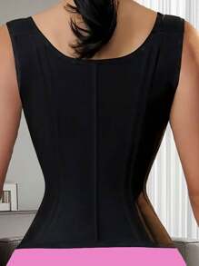 1PC And 2PCS Waist Trainer Corset Vest Zipper Tummy Control Shapewear Breathable Waist Cincher For Women Body Shaper Sport Girdle Adjustable Buttoned Repair Corset Zipper Steel Bone Belly Belt