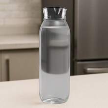Juice Jug Water Bottle Hygienic Lid Refrigerator 1.5 Liters Premium Resistant - 燻製 - 查看 2